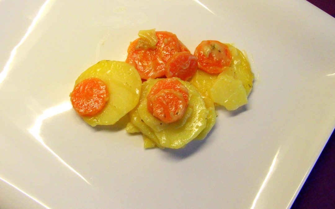 Kartoffel Karotten Pfanne